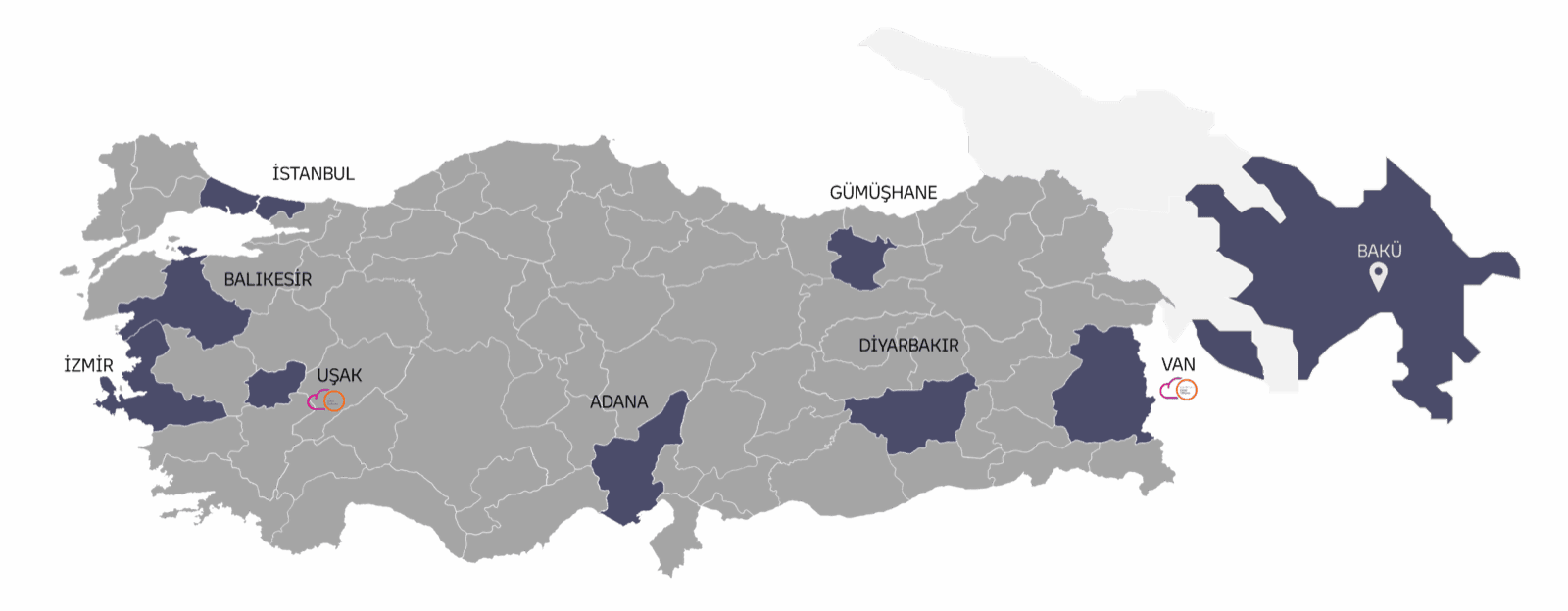 TP Türkiye Kampüs Haritası